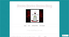 Desktop Screenshot of booksbooksbooksblog.com